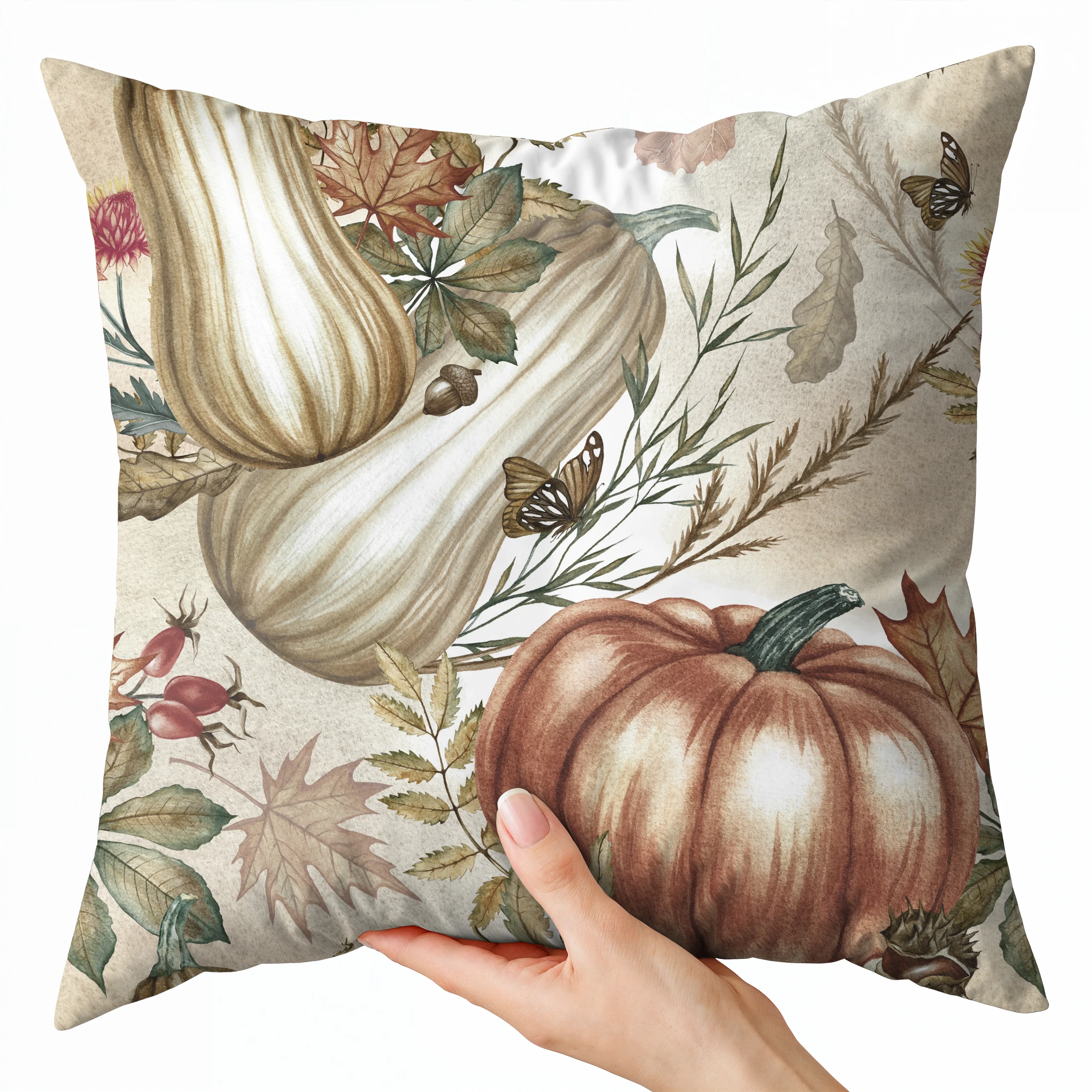 Poszewka na poduszkę 50x50 dekoracyjna jasiek ozdobna wzór poszewki