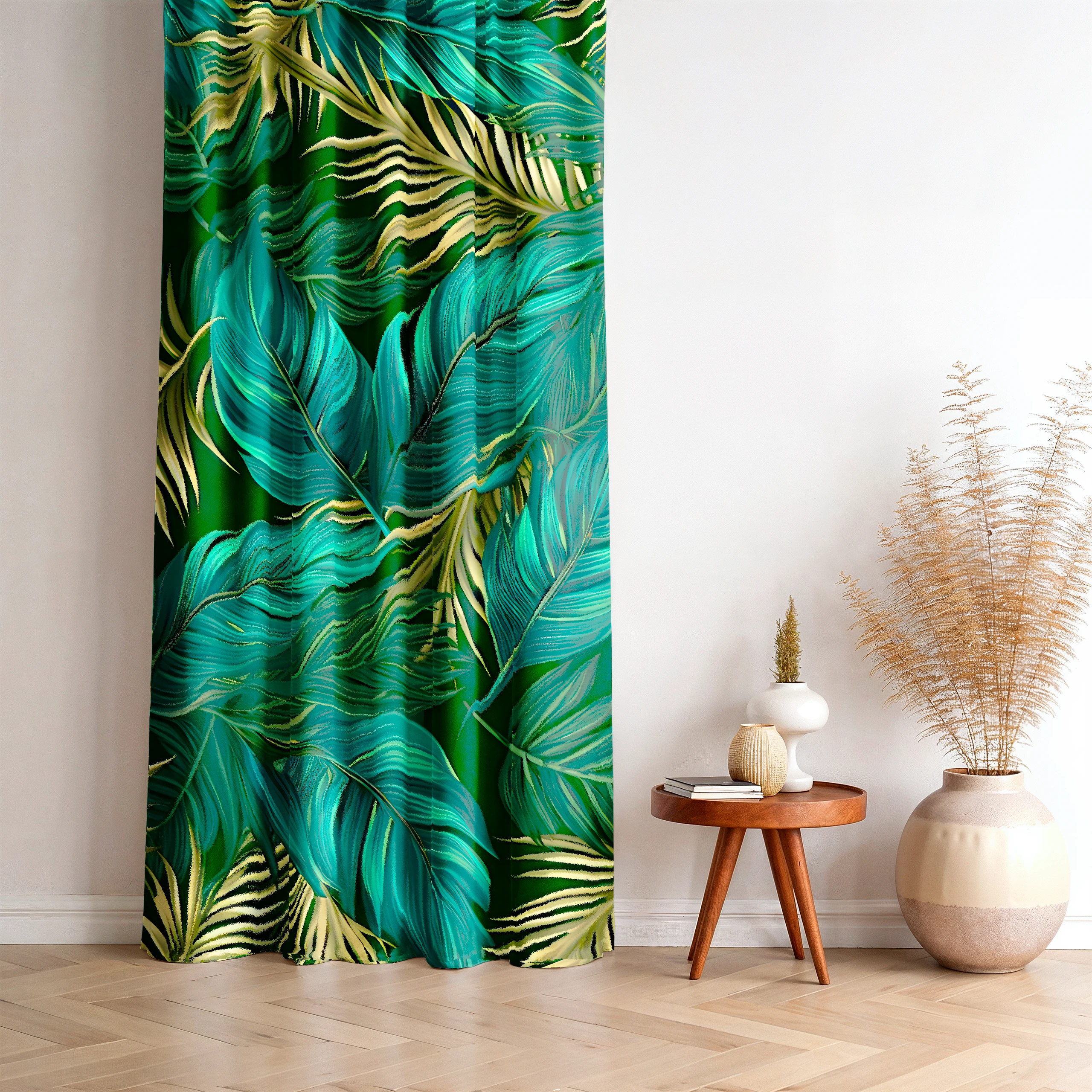 Zasłona do salonu kuchni sypialni żabki taśma 140x270 zasłony gotowe – miniatura