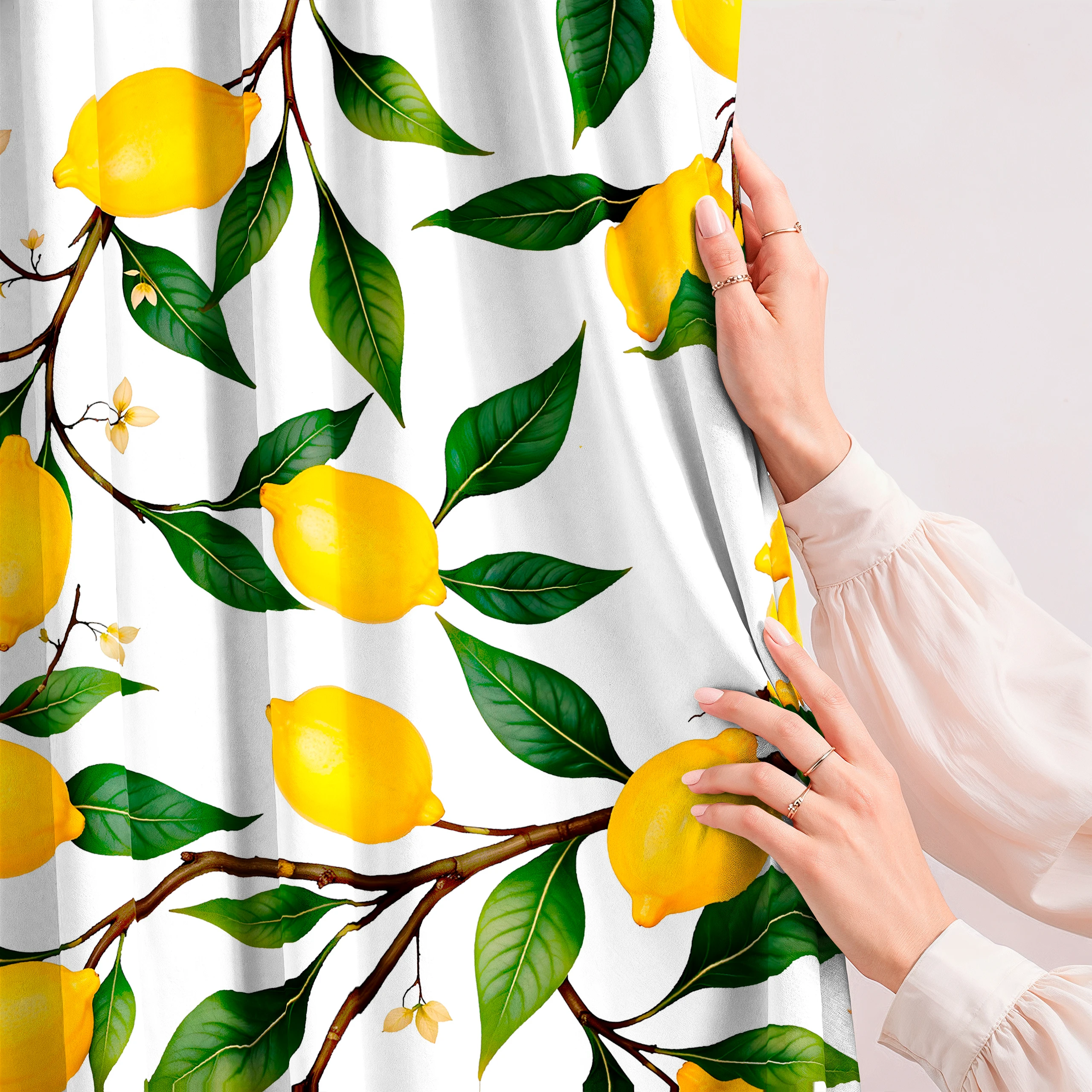 Zasłona do salonu kuchni sypialni żabki taśma 140x270 zasłony gotowe