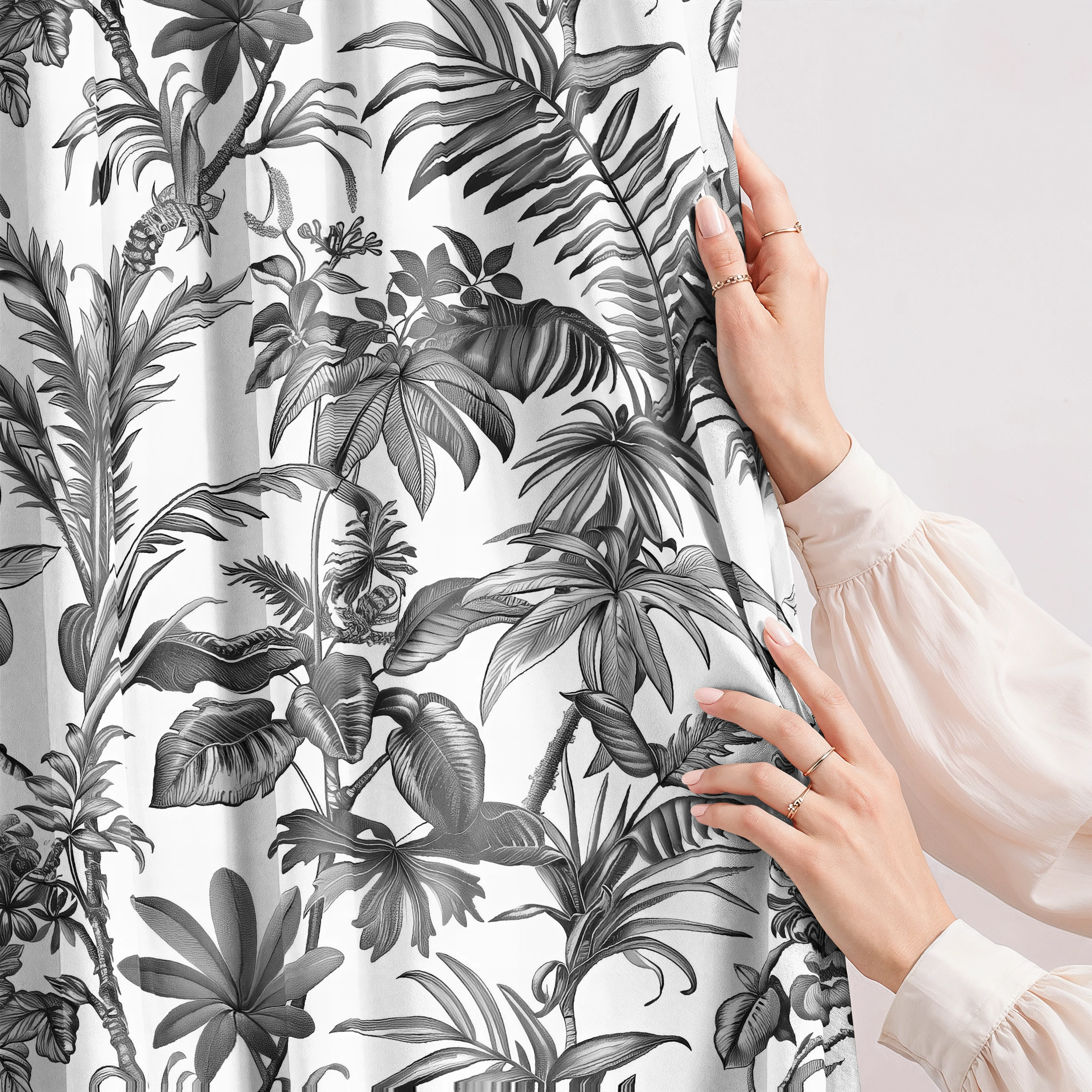 Zasłona do salonu kuchni sypialni żabki taśma 140x270 zasłony gotowe