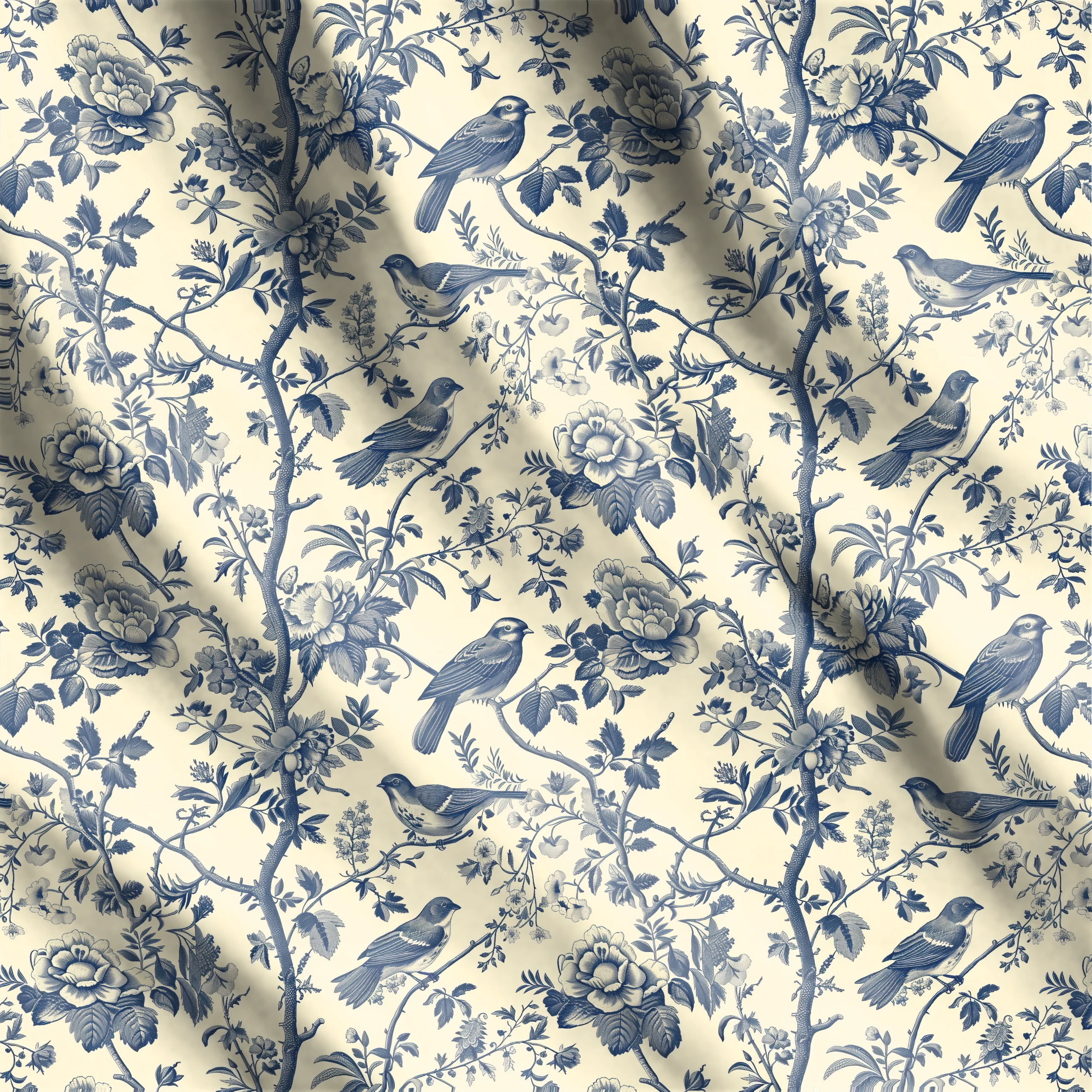 Zasłona do salonu kuchni sypialni żabki taśma 140x270 zasłony gotowe toile – miniatura