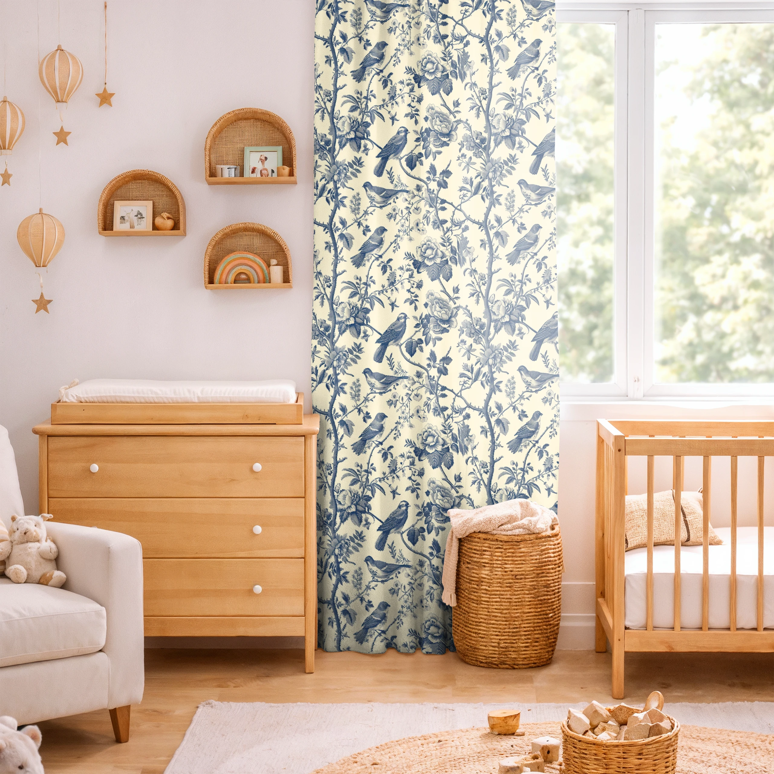 Zasłona do salonu kuchni sypialni żabki taśma 140x270 zasłony gotowe toile – miniatura