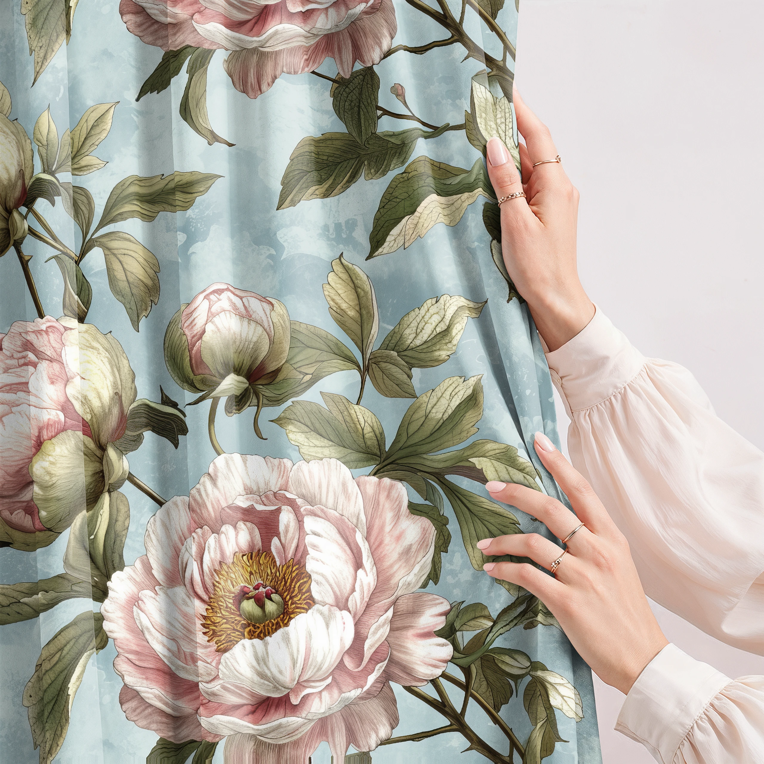 Zasłona do salonu kuchni sypialni żabki taśma 140x270 zasłony gotowe