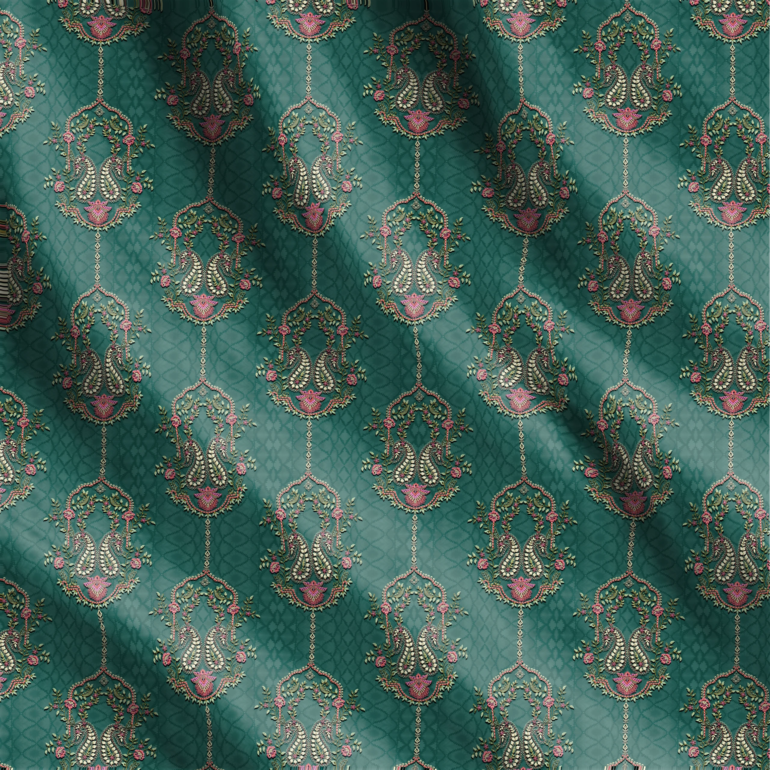 Zasłona do salonu kuchni sypialni żabki taśma 140x270 zasłony gotowe – miniatura