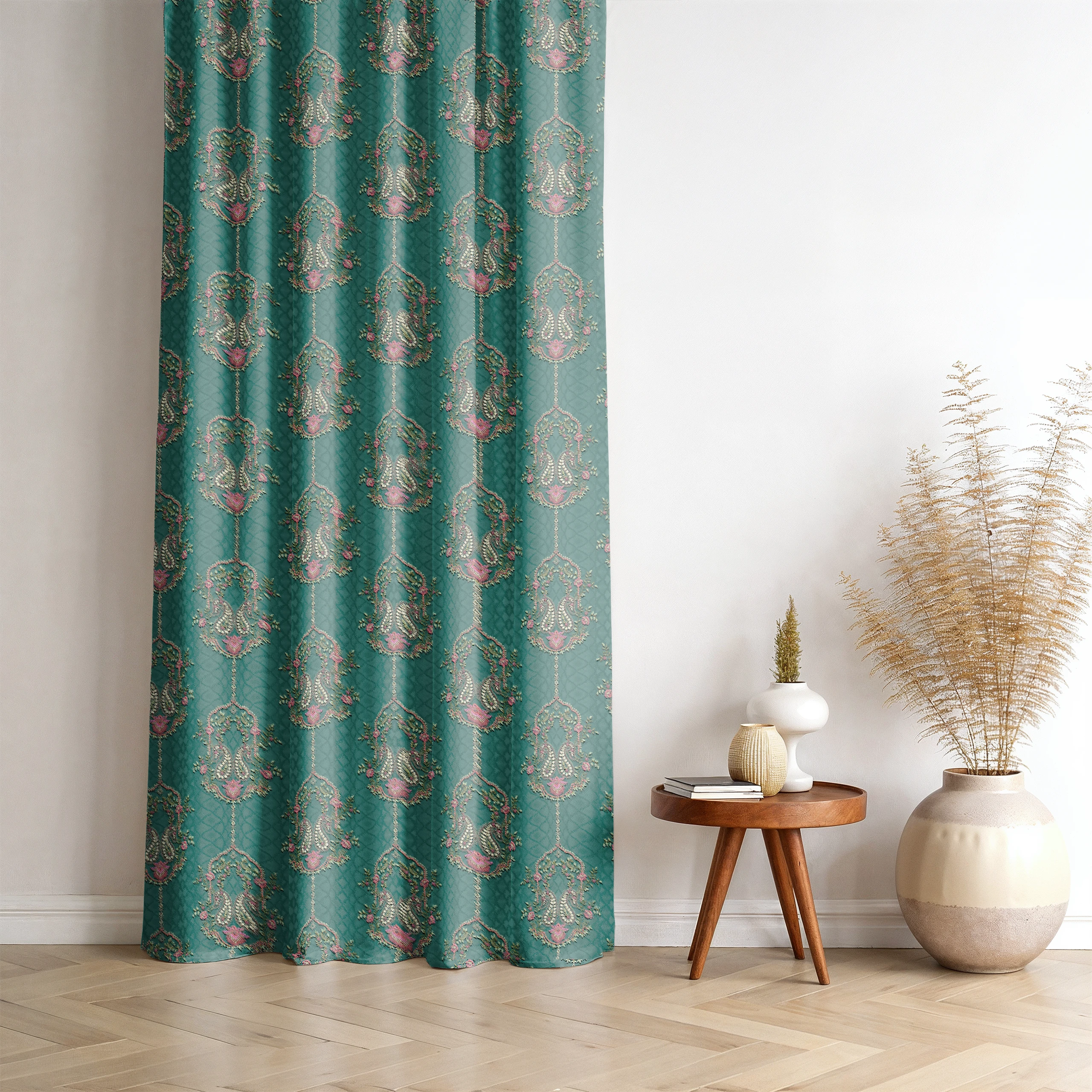 Zasłona do salonu kuchni sypialni żabki taśma 140x270 zasłony gotowe – miniatura