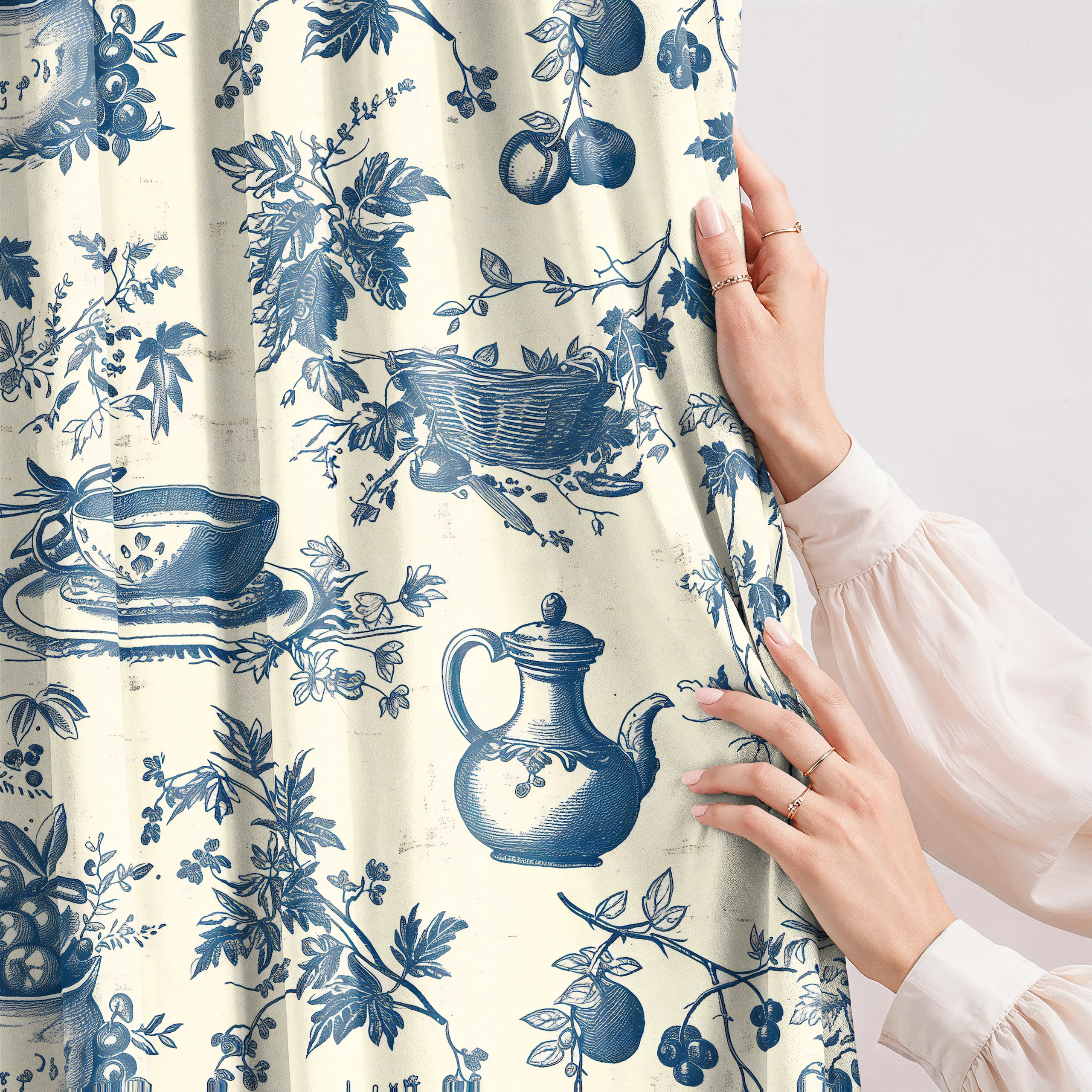 Zasłona do salonu kuchni sypialni żabki taśma 140x270 zasłony gotowe toile