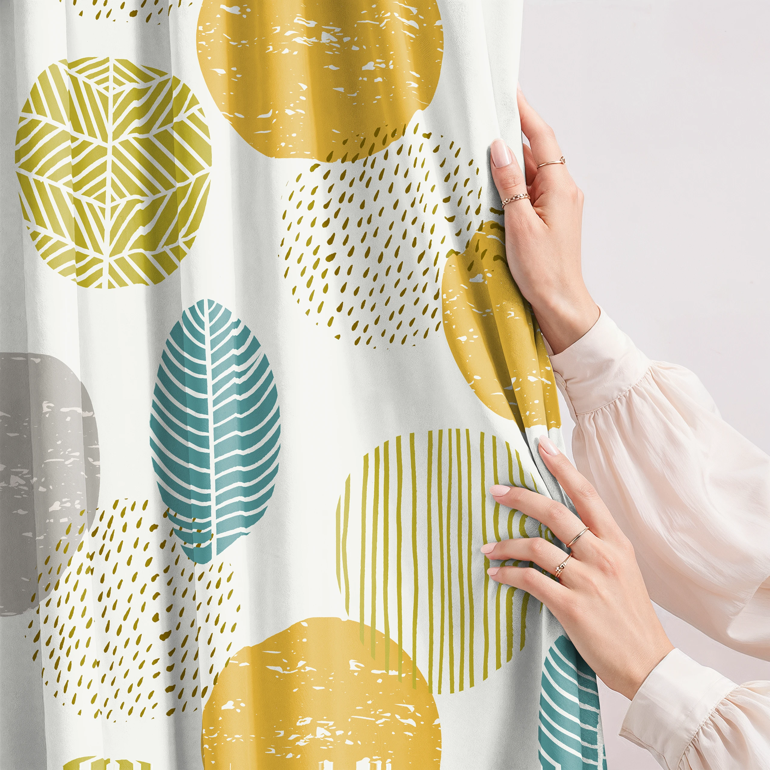 Zasłona do salonu kuchni sypialni żabki taśma 140x270 zasłony gotowe